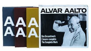 ALVAR AALTO - COMPLETE WORKS  - 3 LIVROS
