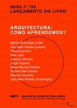 ARQUITECTURA: COMO APRENDEMOS?