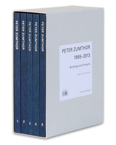 PETER ZUMTHOR 1985 - 2013  - NOVA EDIÇÃO
